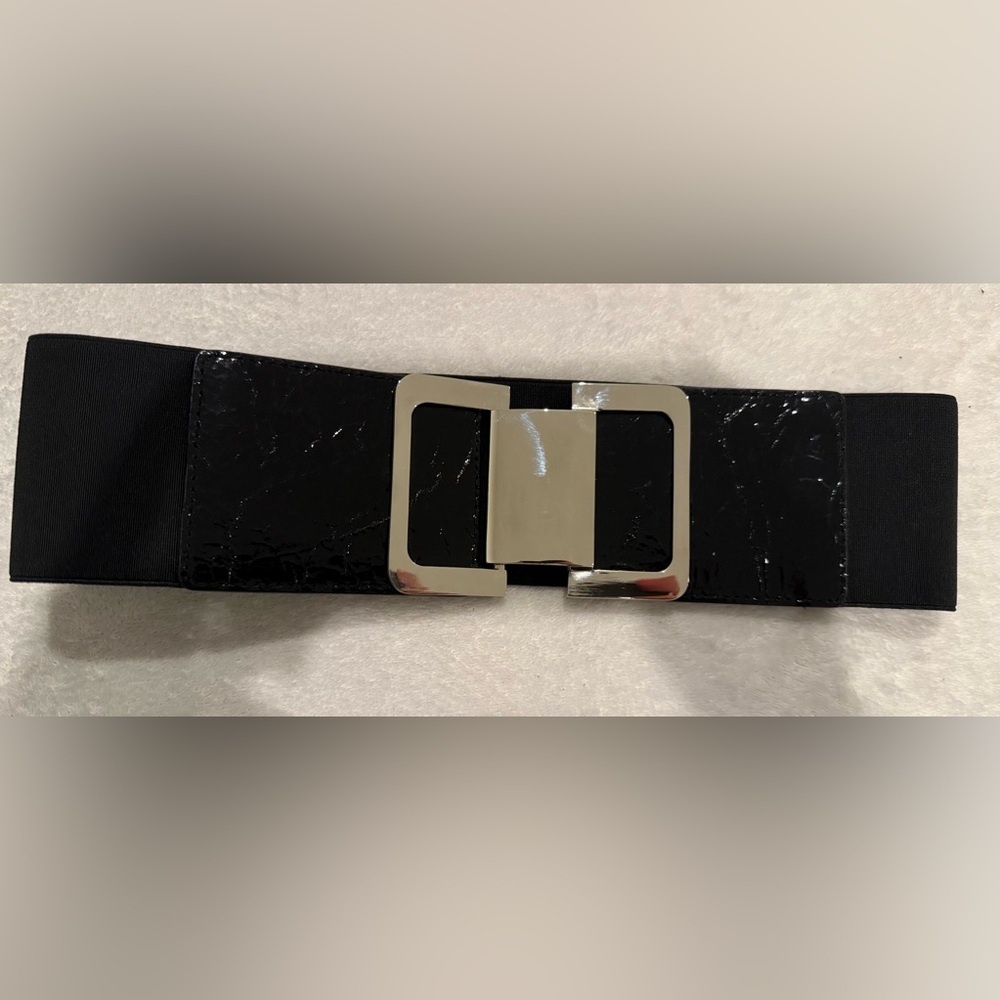 Express Wide Black Belt XS